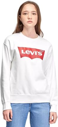 Levi's Graphic Standard Crew Hoodie 186860011 : Kolor - Białe, Rozmiar - S