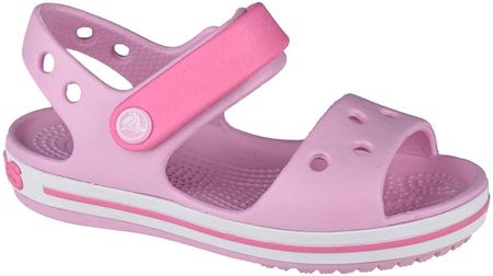 Crocs Crocband Sandal Kids 12856-6GD : Kolor - Różowe, Rozmiar - 19/20