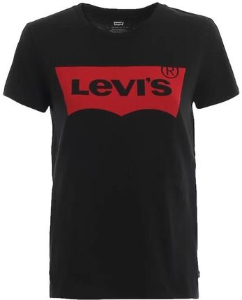 Levi's The Perfect Large Batwing Tee 173690201 : Kolor - Czarne, Rozmiar - S