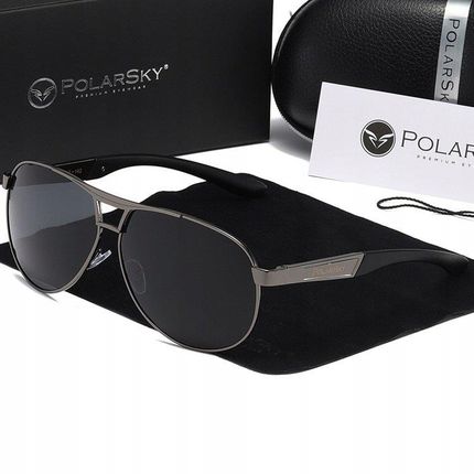 OKULARY Z POLARYZACJĄ UV400 AVIATOR POLARSKY