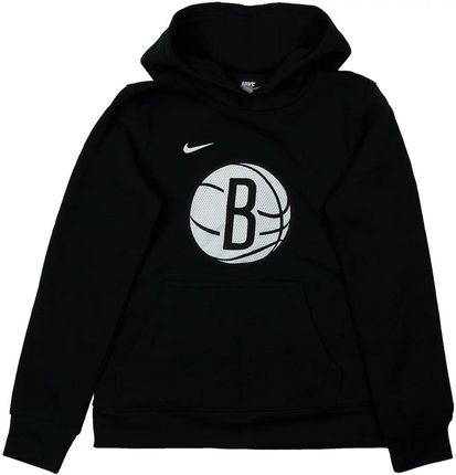 Nike NBA Brooklyn Nets Fleece Hoodie EZ2B7BBMM-NYN : Kolor - Czarne, Rozmiar - S