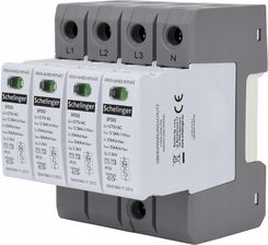 Zdjęcie Schelinger Ogranicznik Przepięć 4P 12,5Ka Klasa T1+T2 (B+C) - Lębork