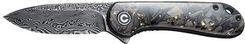 Zdjęcie Civivi Nóż Składany Elementum C907C Ds1 Shredded Carbon Fiber Golden Black 751080 - Oława