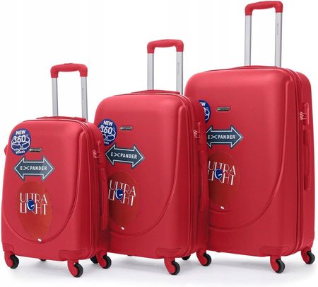 BETLEWSKI walizki bagaże podróżne zestaw komplet