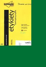 Lambda Etykiety Samoprzylepne 99X67,7 Zielone Ciemne 022 (EL306927)