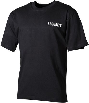 Koszulka Us Security Bedruckt Czarna