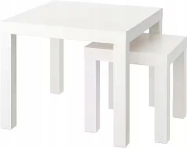 Ikea Lack Zestaw Stolików 2Szt. Biały