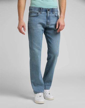 LEE STRAIGHT FIT XM MĘSKIE SPODNIE JEANSOWE FIELD BLUE L71WVTAG