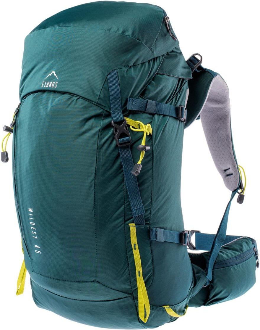 ELBRUS Plecak trekkingowy damski WILDESTA 45 deep teal citronelle