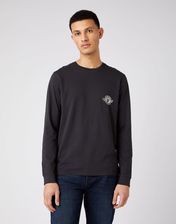 WRANGLER LS BIKER TEE MĘSKA KOSZULKA Z DŁUGIM RĘKAWEM FADED BLACK W7K5D3XV6 - zdjęcie 1