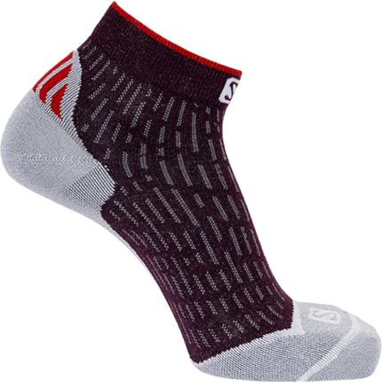 Salomon Ultra Ankle Socks C15565 : Kolor - Fioletowe, Rozmiar - 36-38