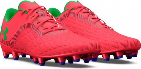 Damskie buty do piłki nożnej Under Armour UA W Clone Mag Pro 3.0 FG - łososiowe