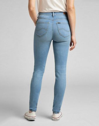 LEE SCARLETT HIGH DAMSKIE SPODNIE JEANSOWE LIGHT BLUE L626EMXV