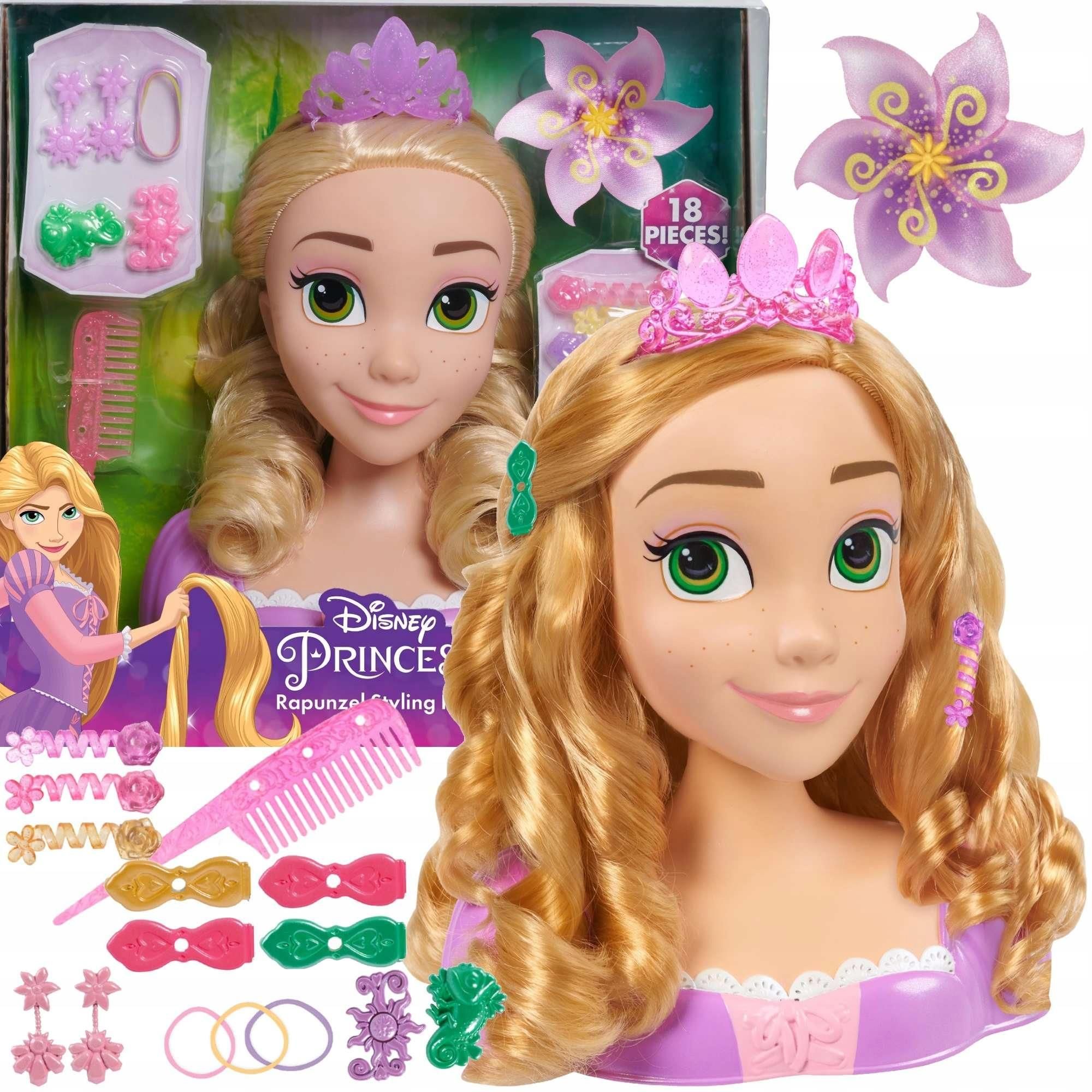 Just Play Lalka Głowa Do Stylizacji Czesania Włosów Disney - Ceny i ...
