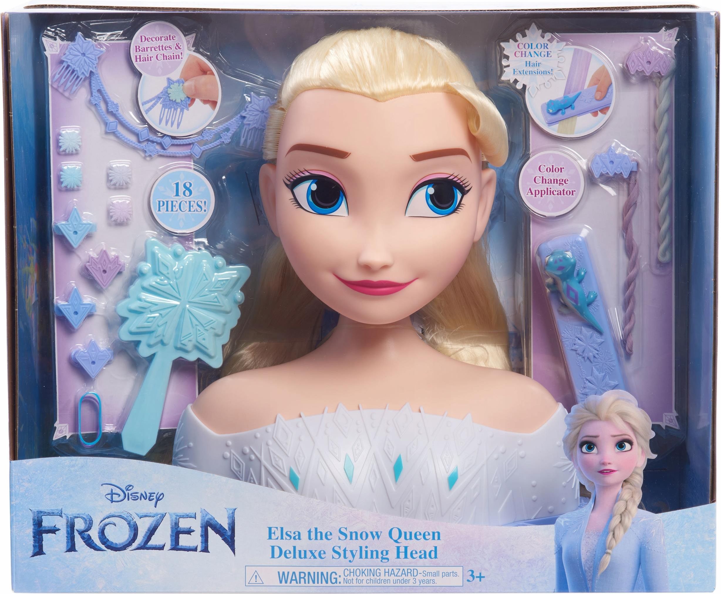 Disney Lalka Głowa Do Czesania Stylizacji Włosów Elsa - Ceny i opinie ...