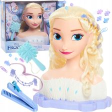 Zdjęcie Disney Lalka Głowa Do Czesania Stylizacji Włosów Elsa - Chełmża