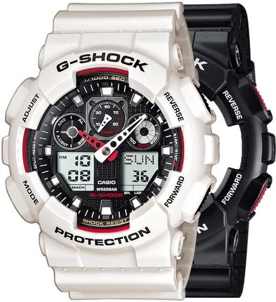 Casio G-Shock SET GA-100-1A4ER + BEZEL 10395292 PASEK 10395227