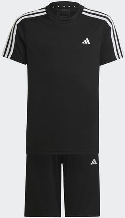 Dziecięcy zestaw koszulka i spodenki Adidas U TR-ES 3S Tset Ic5670 – Czarny