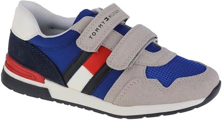 Tommy Hilfiger Low Cut Velcro Sneaker T1B4-32236-1040X602 : Kolor - Szare, Rozmiar - 30
