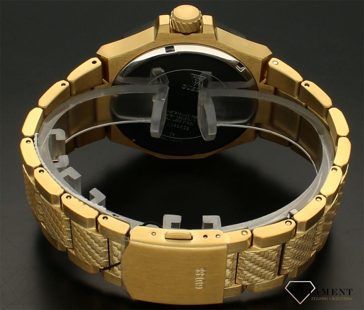 GUESS GW0636G2 Orologio Da Uomo – Quadrante Multifunzione, Cassa 45 Mm, Bracciale Bicolore Acciaio