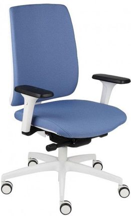 Fotel biurowy Grospol Valio WT chrome white tkanina Synergy - 12 kolorów --- OFICJALNY SKLEP Grospol