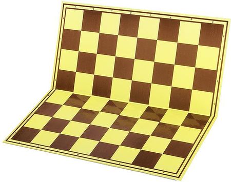 Sunrise Chess & Games Szachownica tekturowa Turniejowa (47x47cm), żółto - brązowa, matowa, zmywalna powierzchnia CHTX55PHM