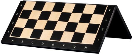 Sunrise Chess & Games Deska szachowa składana nr 6 (z opisem) hebanizowana (intarsja) D58FOLDBLACKNOT