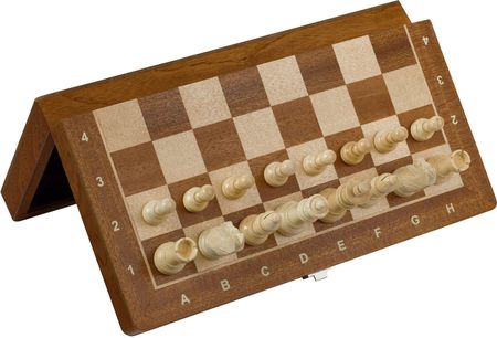 Sunrise Chess & Games Szachy Magnetyczne Intarsjowane 31cm (mahoń/klon) 101979WSAPELE