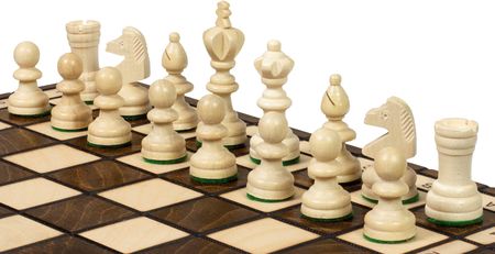 Sunrise Chess & Games Szachy Polskie Drewniane 35cm CH112JAK