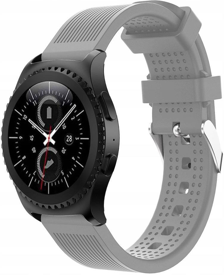 Silikonowy Pasek Samsung Gear S2 Classic Szary Opinie i ceny na Ceneo.pl