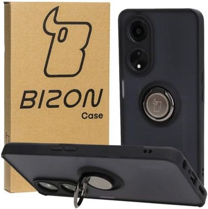 Bizon Etui Case Hybrid Ring Do Oppo A98 5G Czarne