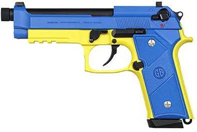 Pistolet Gazowy Gnb G&G Gpm9 Ua Niebiesko Żółty
