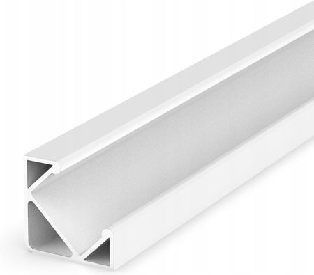 Akb-Poland Kątowy Aluminiowy Profil Led Klosz 1M Biały (136)
