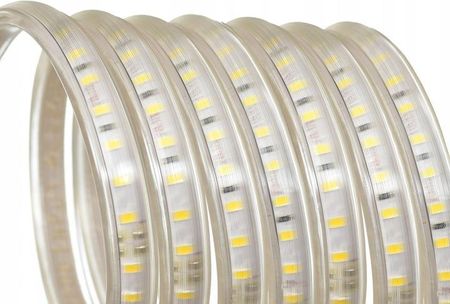 Jpc Taśma Led 2835 230V 12W Barwa Ciepła Cięta Co 10Cm (Tc10Cm230Vww)