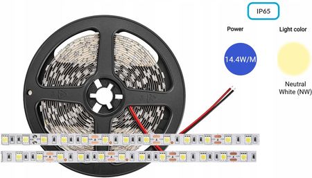 Wroled Taśma Led Wodoodporna Profesjonalna 5M Neutral 72W (Eko5050144Bn65)