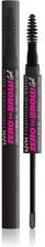 NYX Professional Makeup Zero To Brow Gel Zero To Brow Gel żel do brwi z aplikatorem odcień 08 Black 2 ml