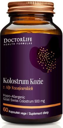 Doctor Life Kolostrum Kozie 500Mg 60Kaps