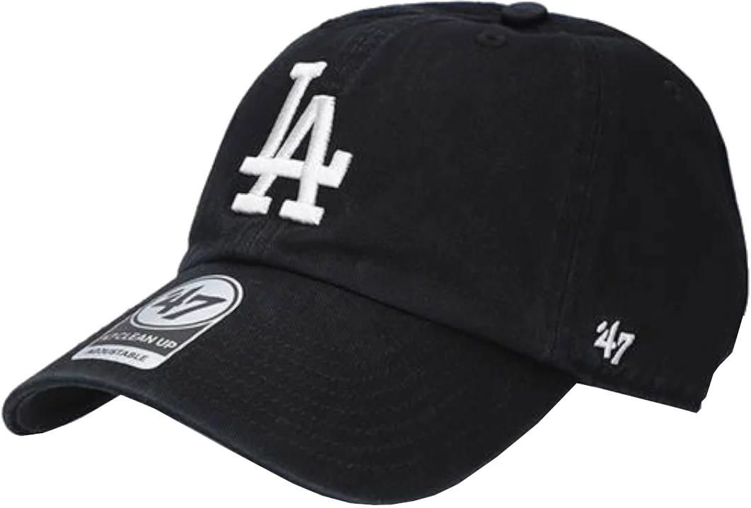 47 Brand MLB Los Angeles Dodgers 47 Clean Up Cap B-RGW12GWS-BKJ : Kolor ...