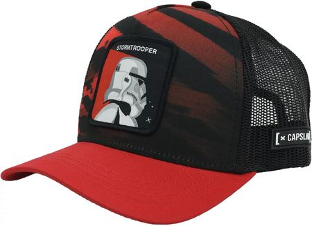 Capslab Star Wars Stormtrooper Cap CL-STT2-1-FOO2 : Kolor - Czerwone, Rozmiar - One size