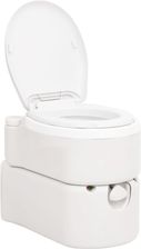 Vidaxl Zintegrowana Toaleta Biała 24+17 L Hdpe I Pp
