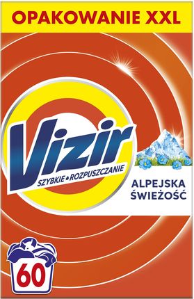 Vizir Proszek do prania Alpine Fresh, 60 prań