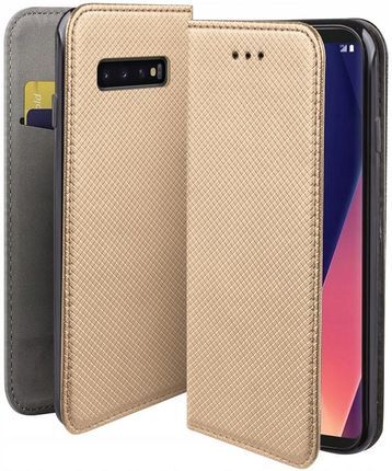 Martech Etui Z Klapką Do Samsung Galaxy S10 Złoty Obudowa