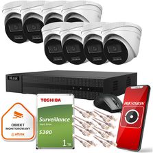 Zdjęcie Zestaw monitoringu Hilook 8 kamer IP IPCAM-T2-30DL 1TB dysk - Bełchatów