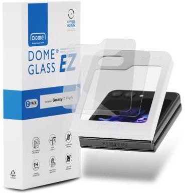 Whitestone Szkło Hartowane Ez Glass 2 Pack Galaxy Z Flip 5 Clear