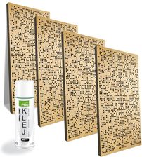 Zdjęcie Acupanel Binar Natural 100x50 4szt. + Klej (APBN1004) - Pilica