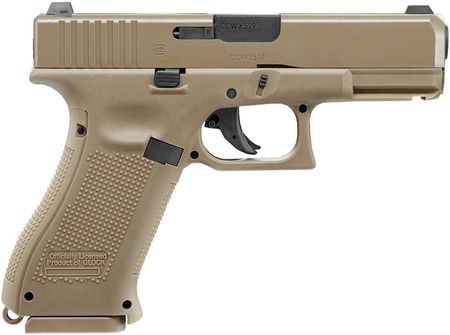 Glock Wiatrówka 19X 4,5 Mm Coyote Bb Co2 5.8368 - zdjęcie 2