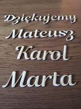 Zdjęcie Napisy że sklejki, plexi , w metalach grawerowanie - Trzebinia
