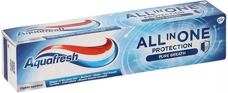 Aquafresh All in One Protection Pure Breath Pasta do zębów z fluorkiem 100 ml