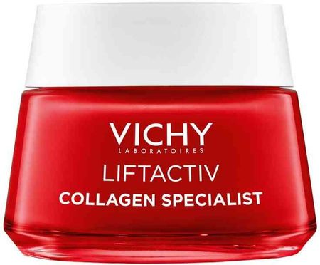 Vichy Liftactiv Collagen Specialist Przeciwzmarszczkowy Krem Na Noc 15Ml