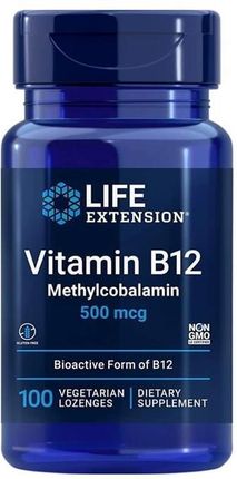 Life Extension Witamina B12 500 Mcg 60 Pastylek